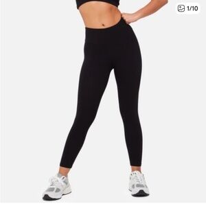 Mate The Label Organic Stretch Black High Waist Jersey Leggings
